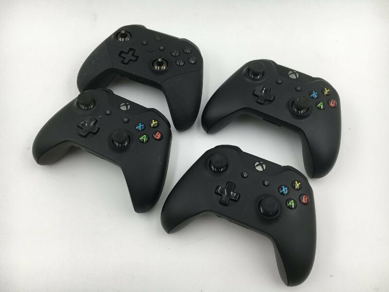♪▲【Microsoft マイクロソフト】XBOXワイヤレスコントローラー 4点セット 1708 他 まとめ売り 0523 6