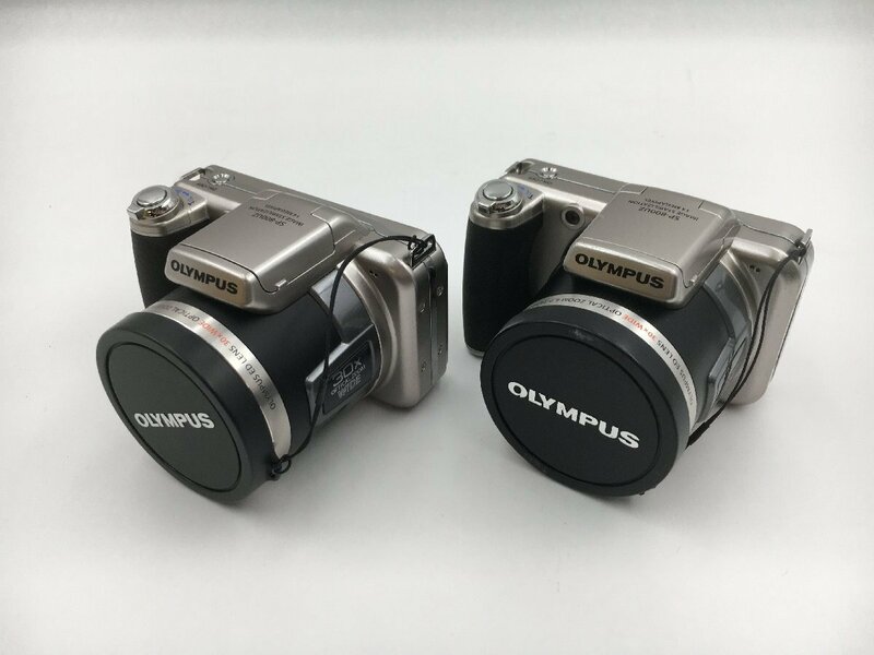 ♪▲【OLYMPUS オリンパス】コンパクトデジタルカメラ 2点セット SP-800UZ まとめ売り 0523 8
