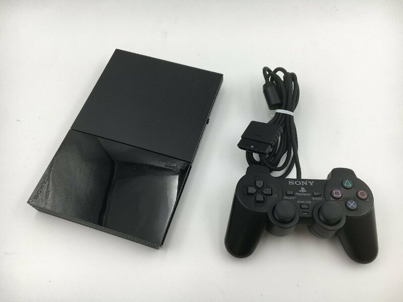 ♪▲【SONY ソニー】PS2 PlayStation2 本体/コントローラー 2点セット SCPH-90000 他 まとめ売り 0523 2