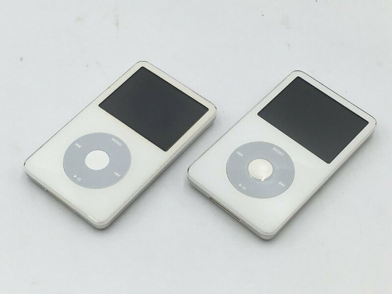 ♪▲【Apple アップル】iPod Classic MA002J PA002J 30GB 2点セット まとめ売り 0524 9