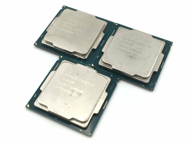 ♪▲【Intel インテル】Core i5-8400 CPU 部品取り 3点セット SR3QT まとめ売り 0524 13