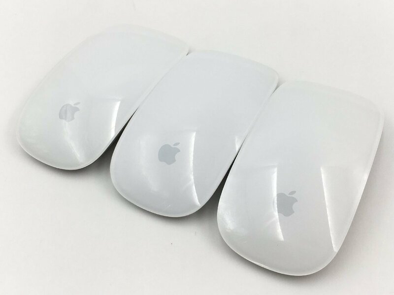 ♪▲【Apple アップル】純正 Mac用 マジックマウス 3点セット A1296 まとめ売り 0524 17
