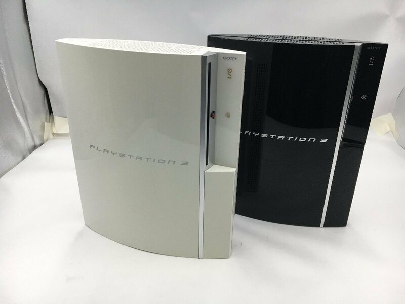 ♪▲【SONY ソニー】PS3 PlayStation3 80GB 2点セット CECHL00 まとめ売り 0528 2