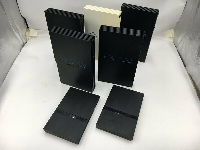 ♪▲【SONY ソニー】PS2 PlayStation2 本体 7点セット SCPH-70000 他 まとめ売り 0528 2