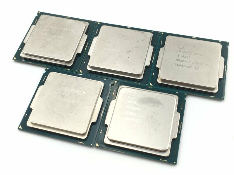 ♪▲【Intel インテル】Core i5-6500 CPU 部品取り 5点セット SR2L6 まとめ売り 0528 13