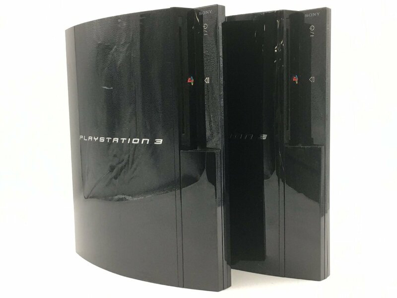 ♪▲【SONY ソニー】PS3 PlayStation3 20GB 2点セット CECHB00 まとめ売り 0528 2