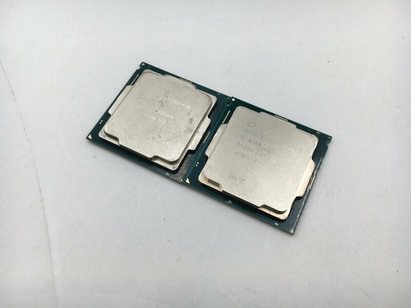 ♪▲【Intel インテル】Core i5-8400 CPU 部品取り 2点セット SR3QT まとめ売り 0530 13