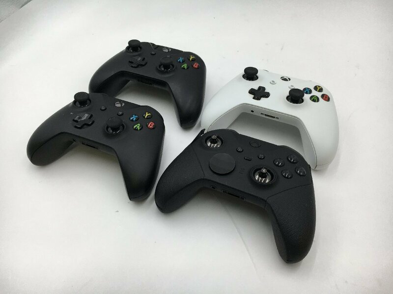 ♪▲【Microsoft マイクロソフト】XBOXコントローラー 4点セット 1537 他 まとめ売り 0530 6