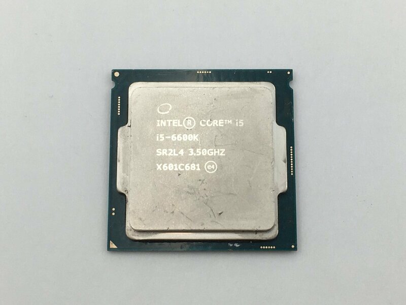 ♪▲【Intel インテル】Core i5-6600K CPU 部品取り SR2L4 0530 13
