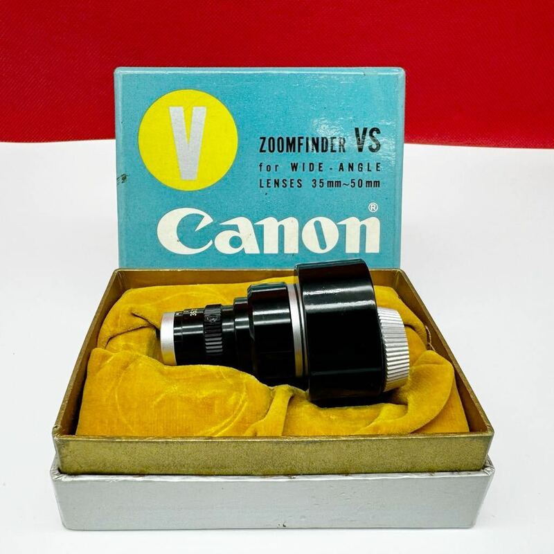 ▲ Canon Zoom FINDER 35㎜-50㎜ 望遠 ユニバーサル ファインダー アクセサリー キャノン