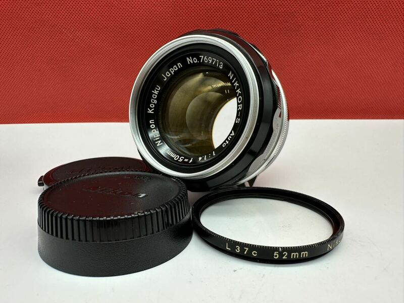▽ Nikon NIKKOR-S F1.4 50mm カメラ レンズ ニコン