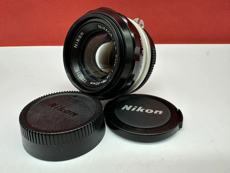 ▽ Nikon NIKKOR-S・C F1.4 50mm カメラ レンズ ニコン