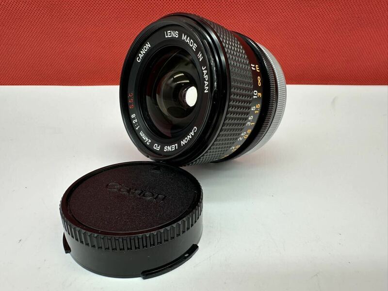 ▽ Canon LENS FD 24mm F2.8 S.S.C. カメラ レンズ キャノン
