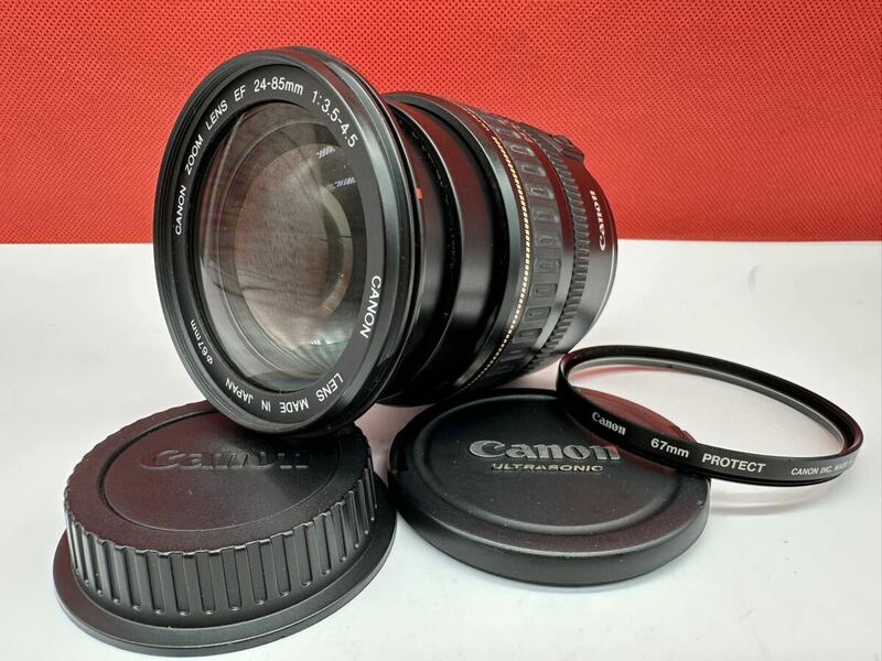 ▽ CANON ZOOM LENS EF 24-85mm F3.5-4.5 ULTRASONIC AF動作確認済 カメラ レンズ キャノン
