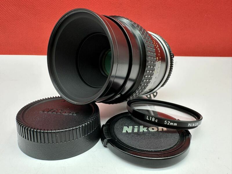▽ 防湿庫保管品 NIKON Ai-s MICRO-NIKKOR 55mm F2.8 カメラ レンズ ニコン