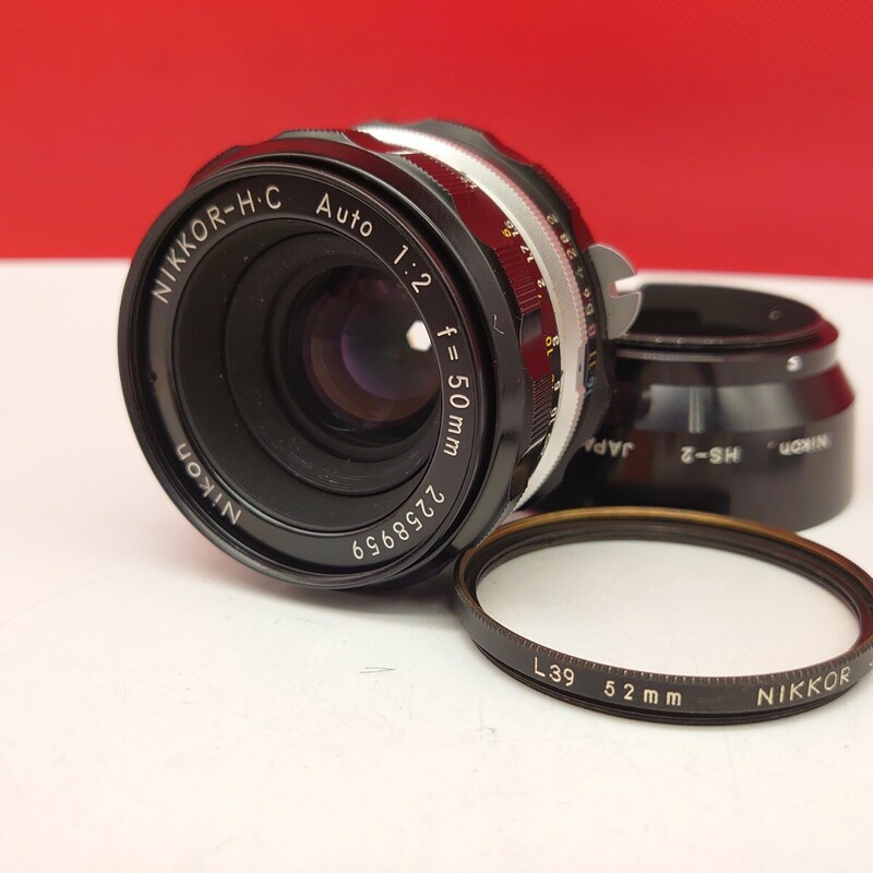 ▼ Nikon NIKKOR-H・C Auto 1:2 f=50mm カメラ レンズ ニコン 