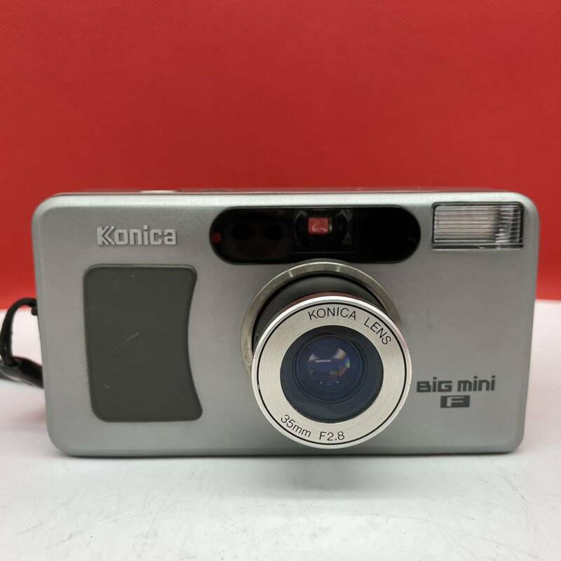 □ Konica BiG mini F 35mm F2.8 コンパクトフィルムカメラ ジャンク コニカ