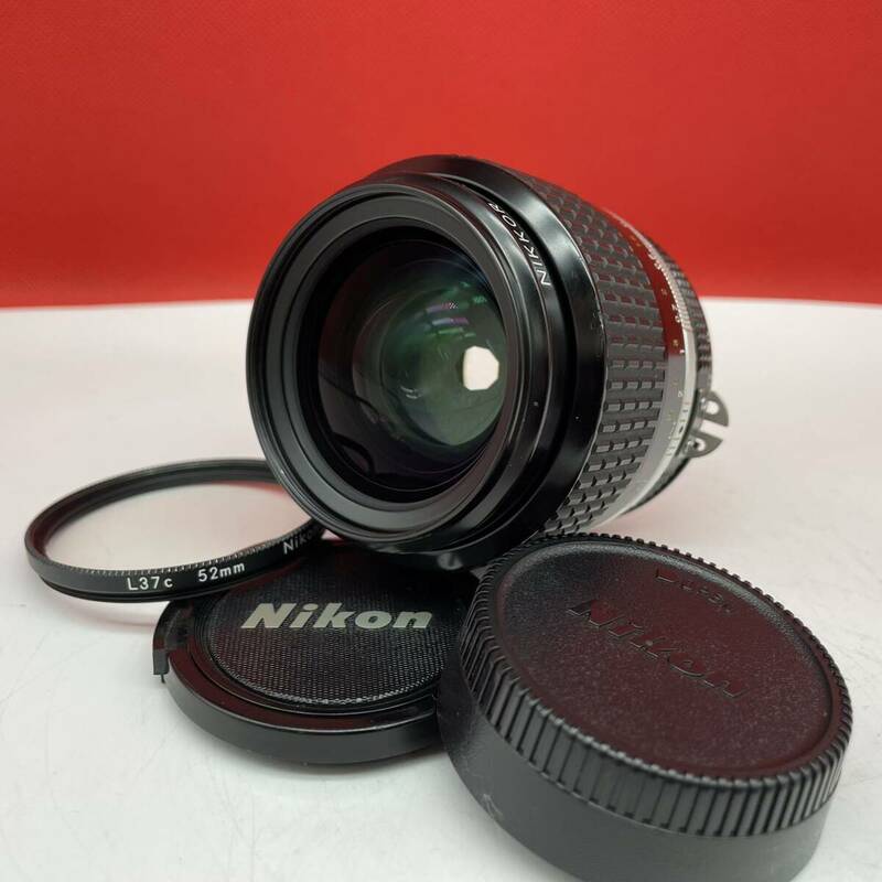 □ 使用数回 Nikon NIKKOR 35mm F1.4 Ai-s カメラレンズ 単焦点 マニュアルフォーカス ニコン