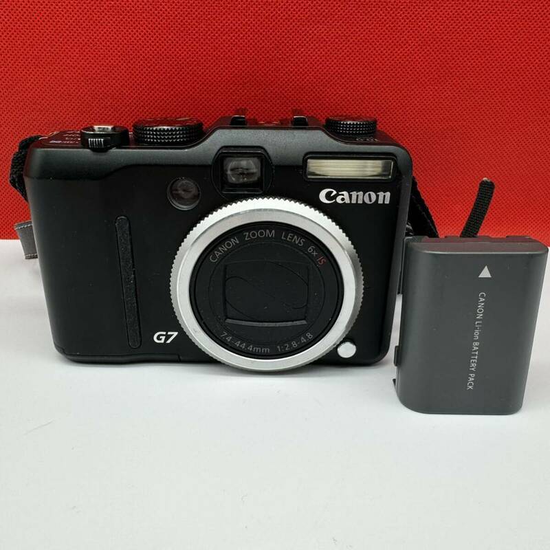 ▲ Canon PowerShot G7 PC1210 コンパクトデジタルカメラ パワーショット 動作未確認 ジャンク キャノン