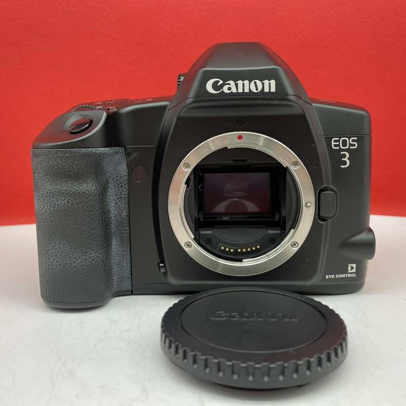 □ Canon EOS3 EYE CONTROL 一眼レフカメラ フィルムカメラ ボディ 動作確認済 シャッターOK キャノン