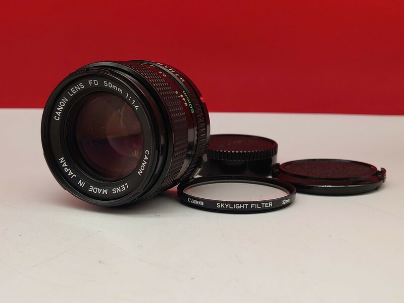 ▼ Canon LENS FD 50㎜　F1.4 カメラ レンズ キャノン