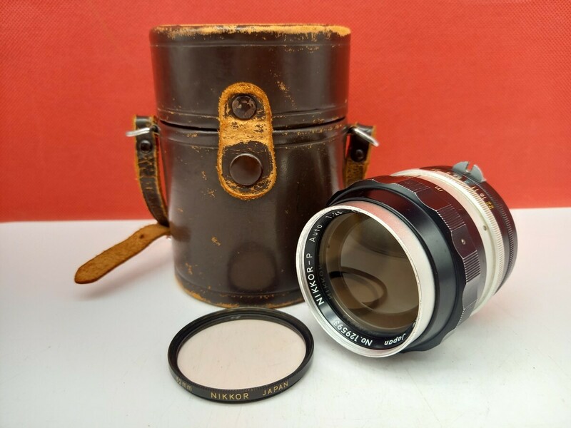 ■ Nikon NIKKOR-P 10.5cm F2.5 日本光学 Nippon Kogaku カメラ レンズ ニコン