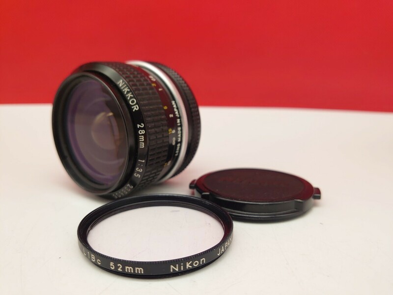 ▼ Nikon Ai NIKKOR 28mm F3.5 カメラ レンズ ニコン