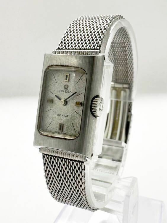 【オメガ1円〜】OMEGA デビル 腕時計 レディース 手巻き 現状品 中古 84U31 
