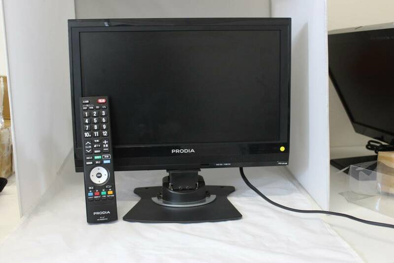 プロディア 液晶テレビ16インチ ピクセラ中古テレビ16インチ　小型テレビ16型　どこでも置ける　壁掛けテレビ