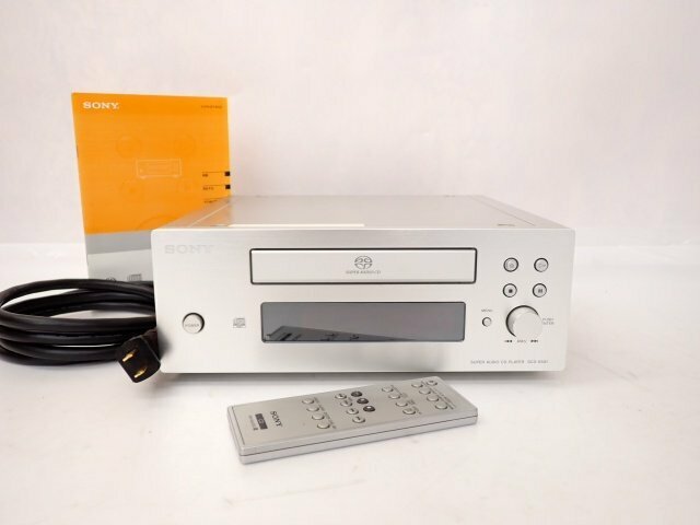 SONY ソニー SACD/CDプレーヤー SCD-X501 リモコン/説明書付 □ 6E463-1