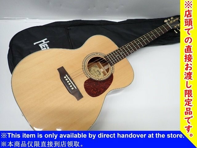 【東京都来店引取限定品】HEADWAY ヘッドウェイ アコースティックギター UNIVERSE SERIES HF-60SS NA ソフトケース付 ∩ 6E35C-1
