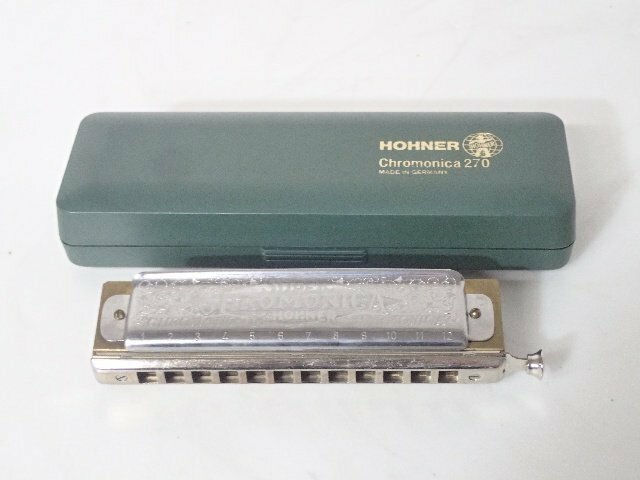 HONER ホーナー ハーモニカ Super Chromonica 270 C ハードケース付き ★ 6E117-18