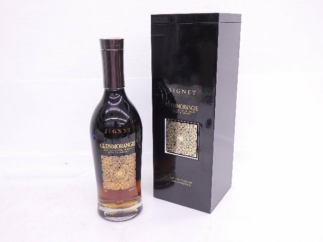 【未開栓】GLENMORANGIE/グレンモーレンジィ ハイランドシングルモルト スコッチ SIGNET シグネット 750ml 46% 化粧箱付 ◆ 6E67F-75