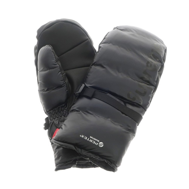 【未使用】シュプリーム Supreme 2023年秋冬 Featherweight Down Mittens 中綿 グローブ 手袋 ブラック【サイズS】