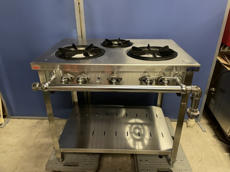未使用保管品 MARUZEN マルゼン MGT-096DS ガステーブル 2018年製 都市ガス コンロ 厨房機器 業務用