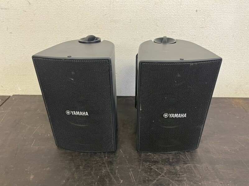 【音出し確認済み】 YAMAHA 壁掛け式スピーカー １ペア VS4 ブラック ヤマハ