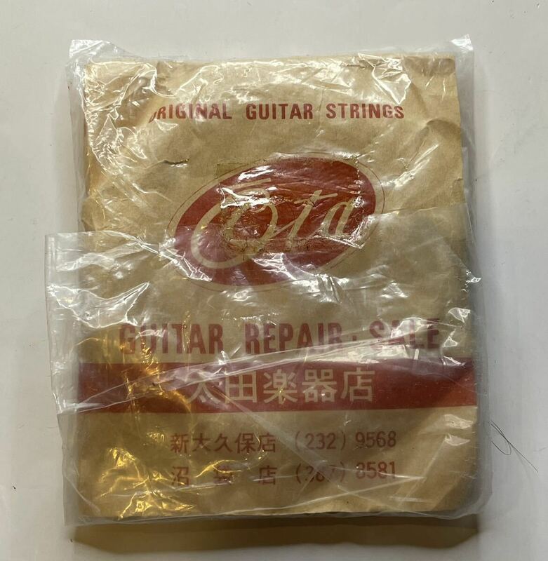 太田楽器店　ギター弦　ORIGINAL GUITAR STRINGS Bronze Medium 未開封品