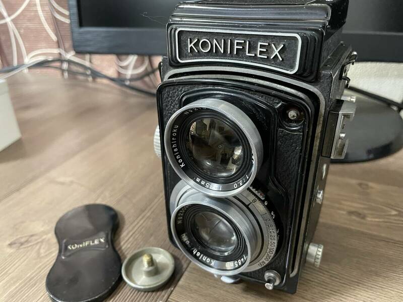 KONIFLEX　Ⅱ 型 ? 85mm 1:3.5　　キャップ付　　コニフレックス