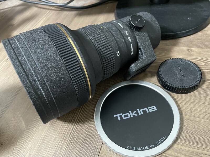Tokina　Canon 用レンズ　　AF　 AT-X　PRO 300mm　1:2.8　　　キャップ　トキナー　キャノン