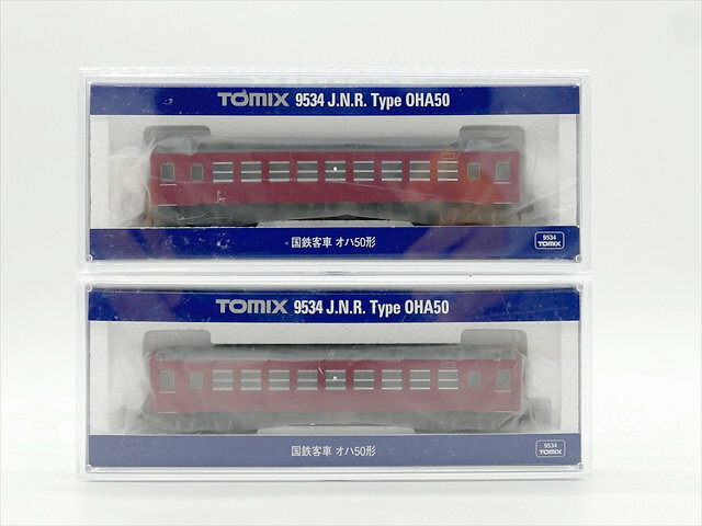 ④未使用　保管品　トミックス　TOMIX　Ｎゲージ　9534　国鉄客車　オハ50形　2個セット