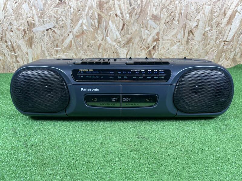 5B107 Panasonic パナソニック ラジカセ RX-FT53 カセットレコーダー ラジオ AM/FM カセット 現状品