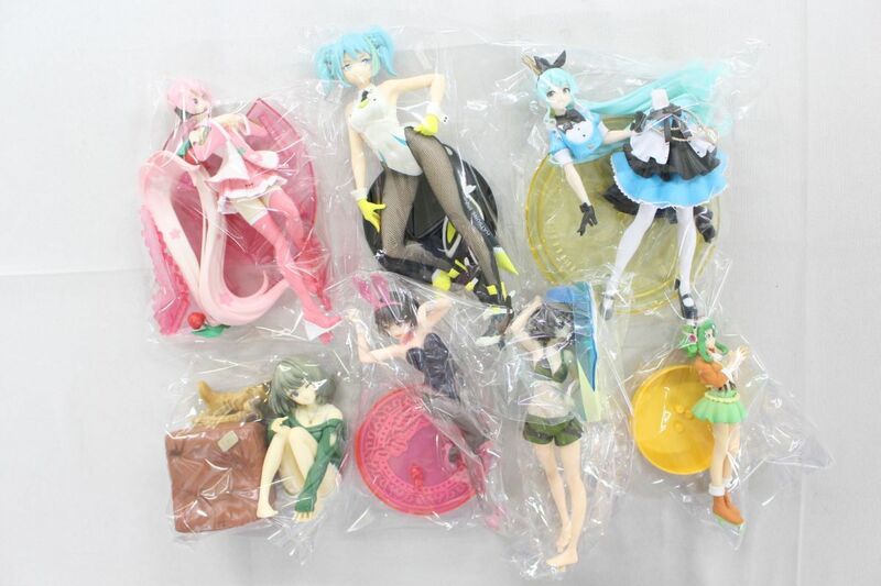 P00】【ジャンク】初音ミク アイドルマスター アイマス 他 フィギュア まとめ大量グッズセット品