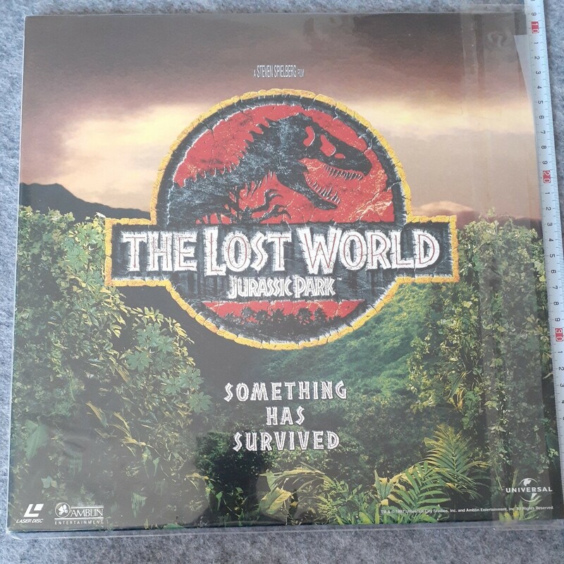 映画 レーザーディスク LD THE LOST WORLD ジュラシックパーク world