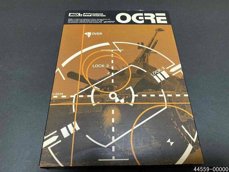 MSX2 OGRE (箱説あり)(SystemSoft)/44559-00000