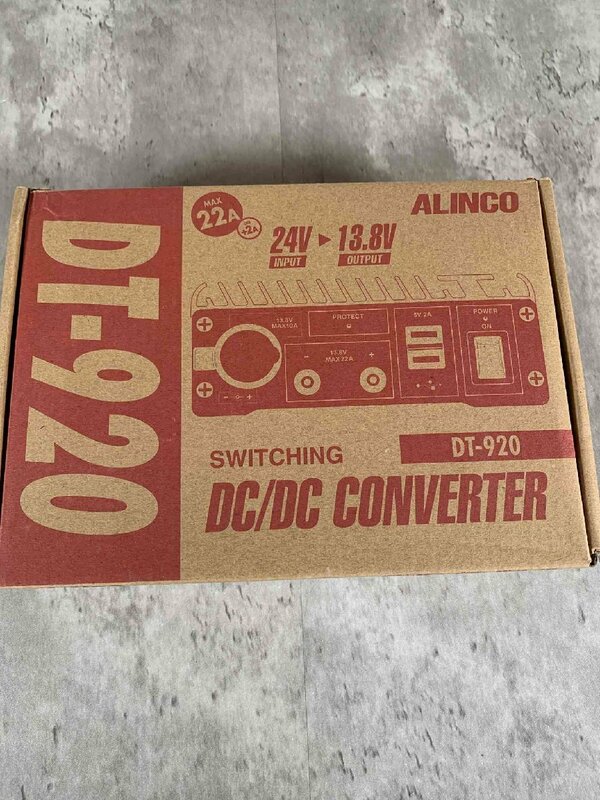 【新品未使用】アルインコ(Alinco)/DT-920/20A級スイッチング方式 DCDCコンバーター/Z006622 #1【送料無料】