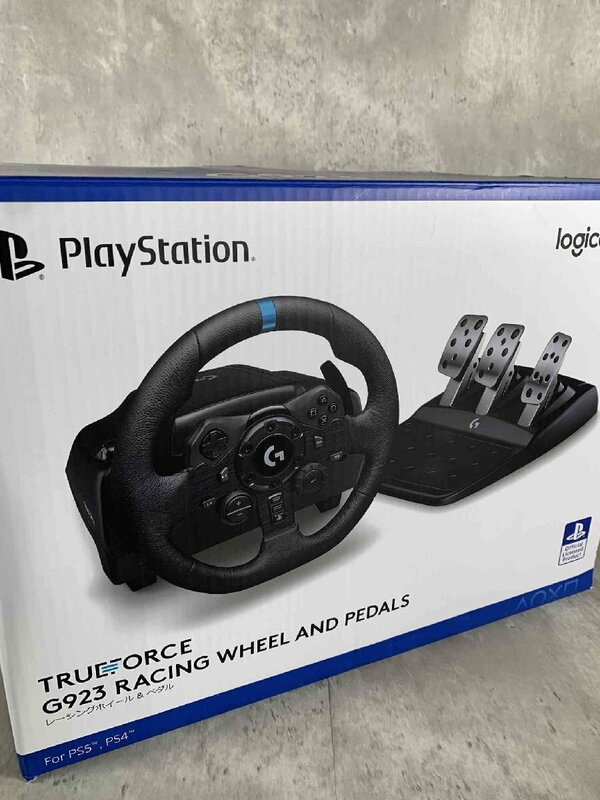 Logicool/ロジクール G923 Racing Wheel & Pedal G923/Play Station + シフター Driving Force Shifter セット #1【送料無料】