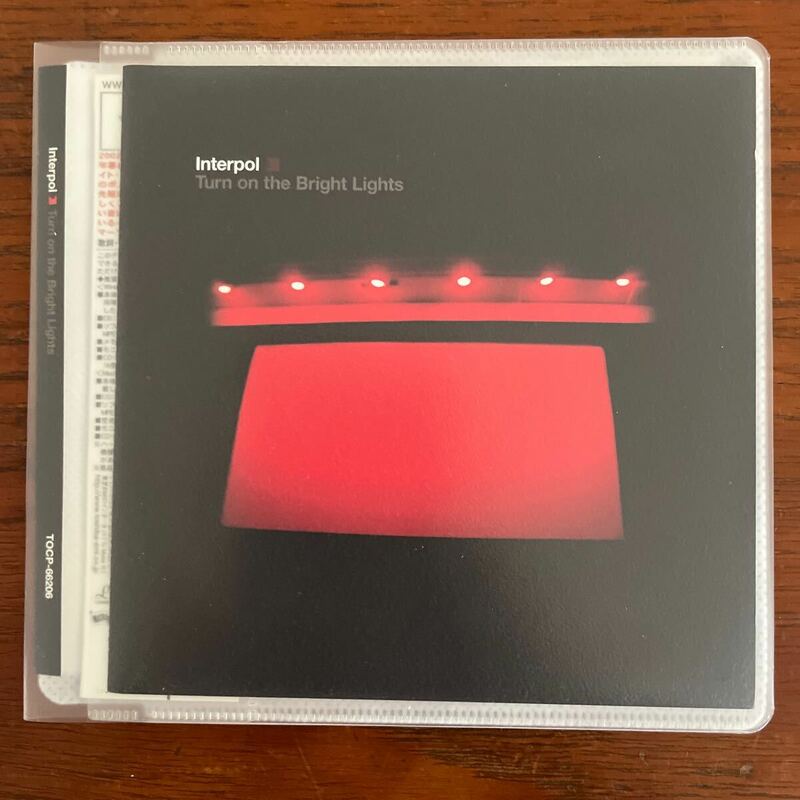INTERPOL cd turn on the bright lights インターポール uk イギリス