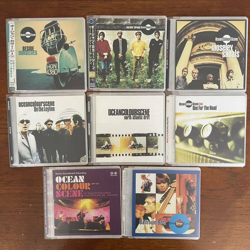 Ocean Colour Scene CD セット beside ourselves marchin already moseley shoals on the leyline north atlantic drift one for the road