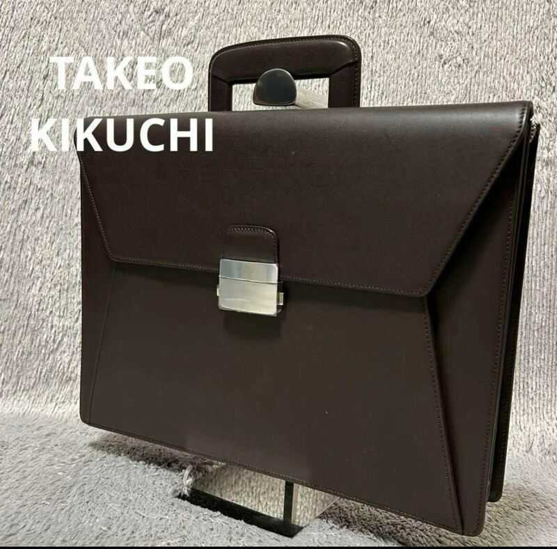 1スタ　1円スタート　TAKEO KIKUCHI タケオキクチ　ビジネスバッグ　ブリーフケース　ビジネス　鞄 