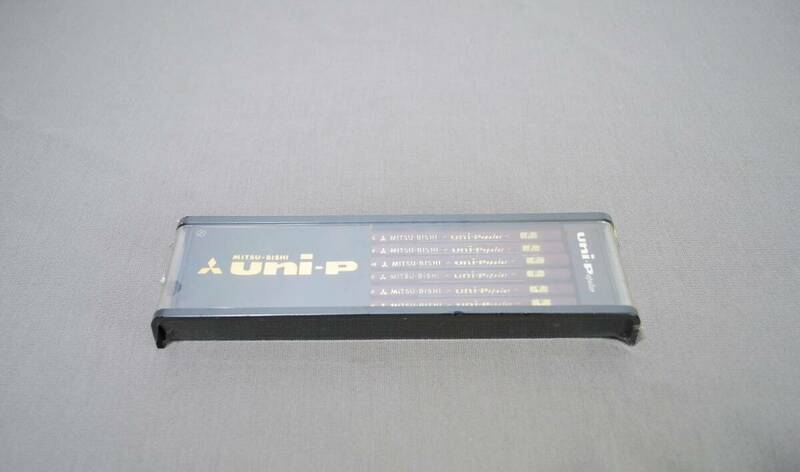 三菱鉛筆 MITSU-BISHI　uni-p F　 1ダース（12本）未開封／検索用 時代物 当時物 アンティーク レトロ【05009】